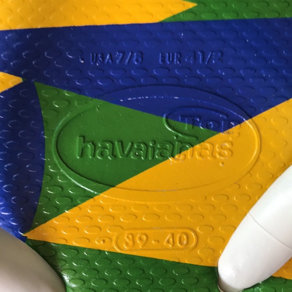 Havaianas Men’s Flip Flops Size 7 / 8 - Picture 3 of 5